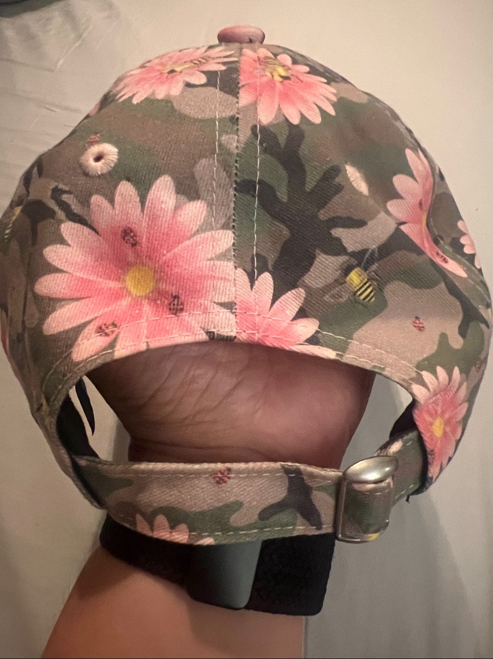 Women's Los Angeles Dodgers New Era Camo Floral Morning 9TWENTY Adjustable Hat - Picture 8 of 11